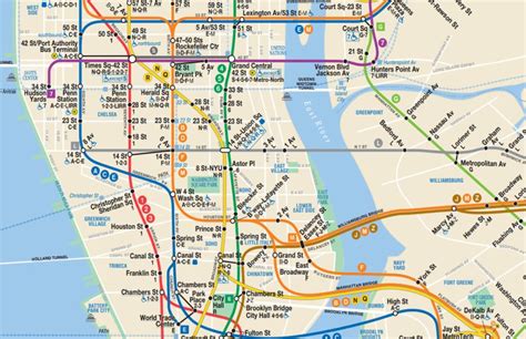 MTA New York City Subway Map